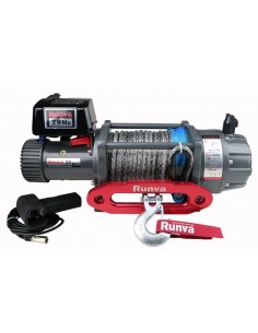 Treuil Electrique Runva 9070kg 24Volts corde synthétique