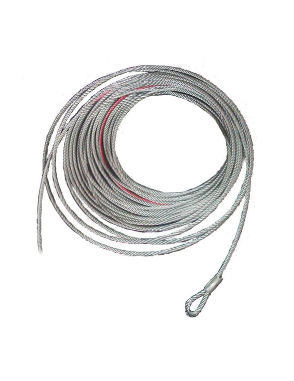 Cable acier pour treuil 6000kg 20m