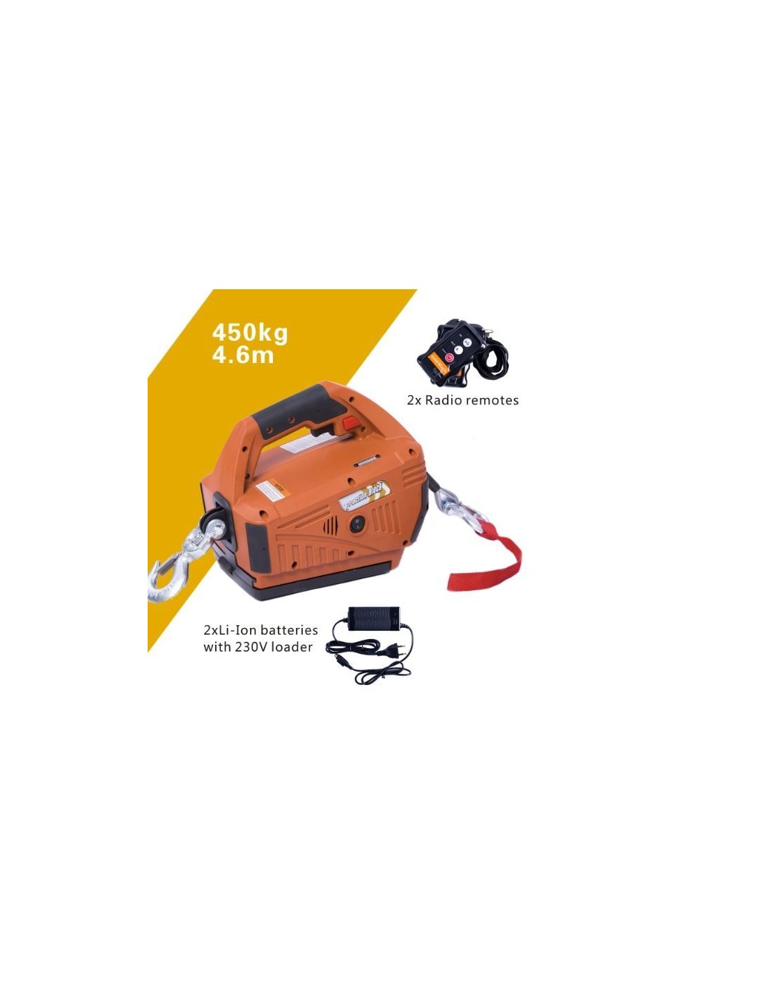 Treuil de levage Warn Pullzall 220 volts