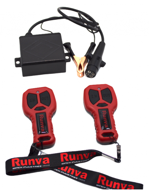 Radio commande externe pour treuil Runva 12v a 36v