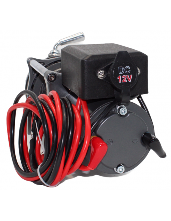 Treuil Electrique Runva 2495 kg 12v corde synthétique