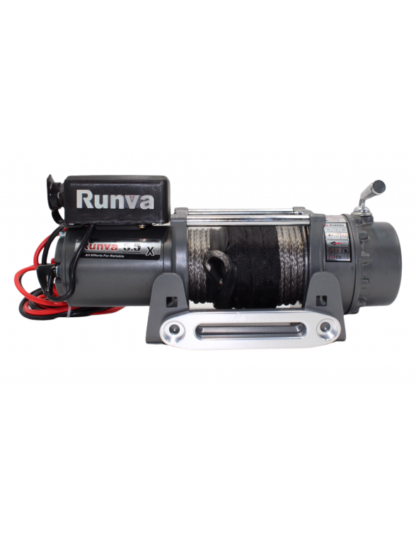Treuil Electrique Runva 2495 kg 12v corde synthétique