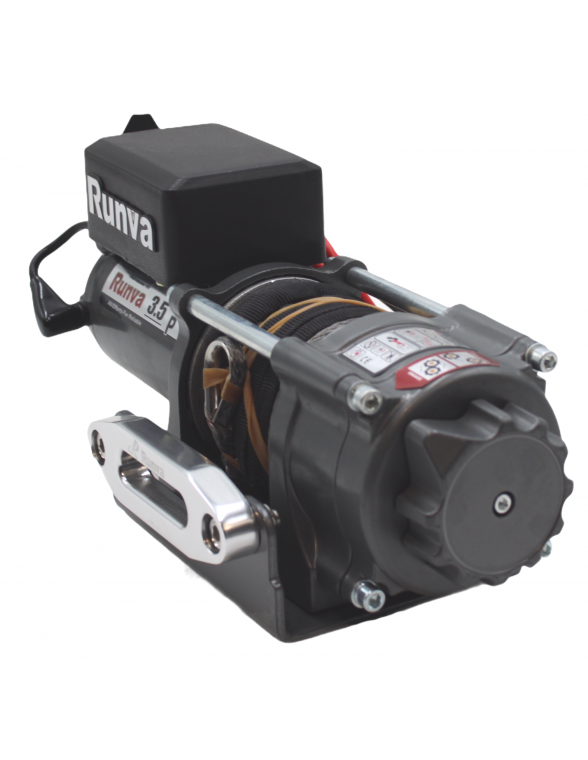 Treuil Electrique Runva 1588 kg 12v corde synthétique