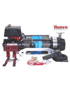 Treuil Electrique Runva 4309kg SG2 12v corde et telecommande