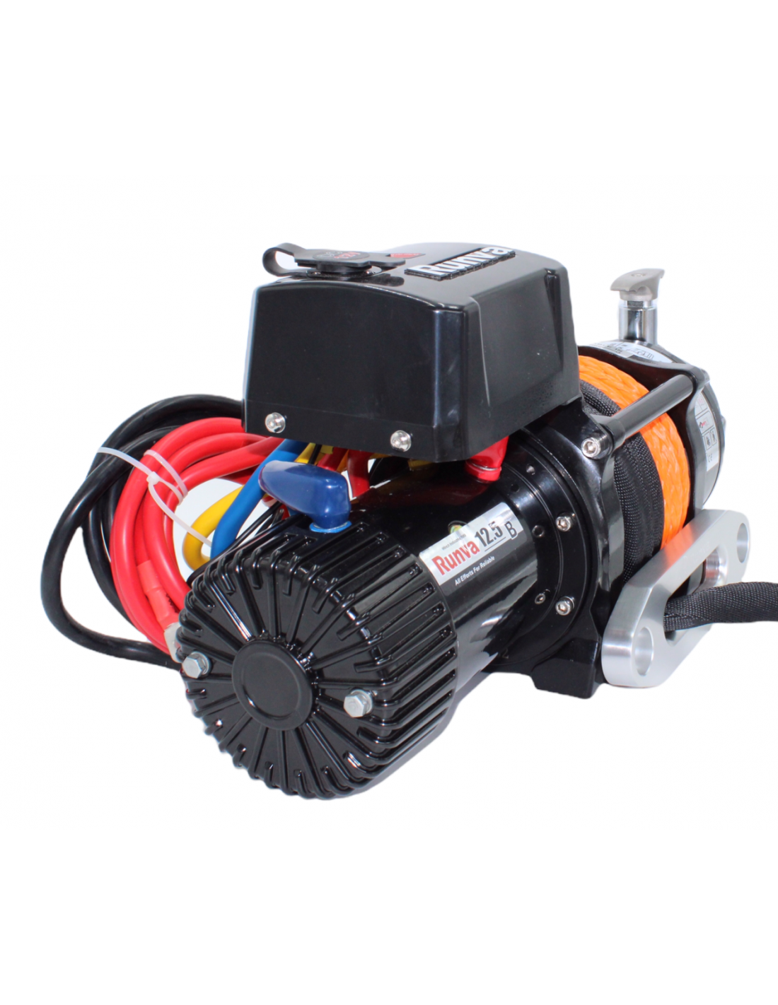 Treuil électrique Phantom 13500 12 volts avec câble synthétique - Warrior  Winches - Marques