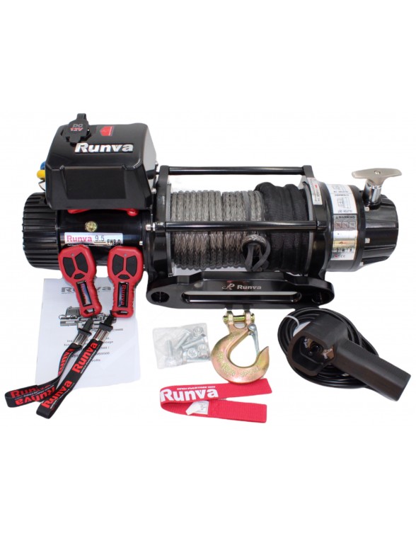 Treuil Electrique Runva 4309kg EVO1 Corde et telecommande 17m/min