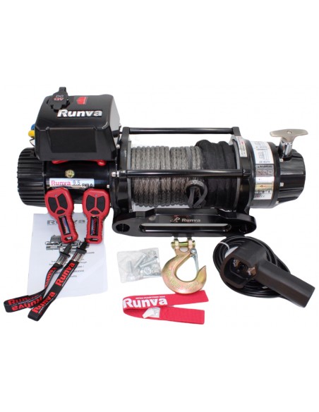 Treuil Electrique Runva 4309kg EVO1 Corde et telecommande 17m/min