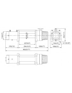 TREUIL COMEUP DV9 4082KG corde synthétique 2