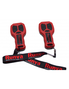 Radio commande externe pour treuil Runva 12v a 36v 4 pins 2x 2