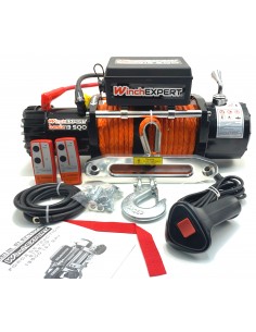 Treuil Electrique WinchExpert 6136 Kg 12v corde et telecommande
