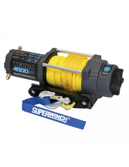Treuil Electrique Superwinch TERRA II 45SR 12V 2041 Kg corde synthétique Treuil Electrique Superwinch TERRA II 45SR 12V 2041 Kg corde synthétique