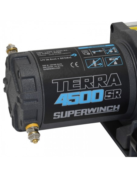 Treuil Electrique Superwinch TERRA II 45SR 12V 2041 Kg corde synthétique Treuil Electrique Superwinch TERRA II 45SR 12V 2041 Kg corde synthétique
