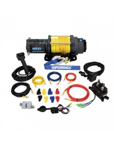 Treuil Electrique Superwinch TERRA II 45SR 12V 2041 Kg corde synthétique 2