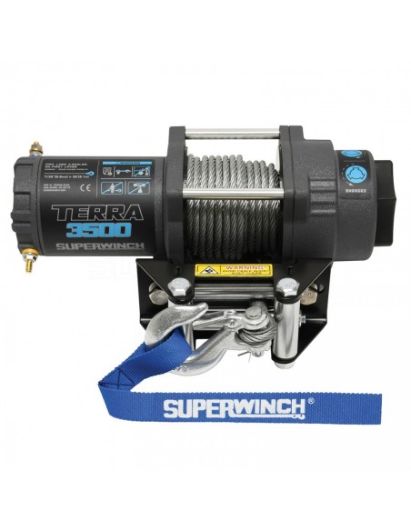 Treuil Electrique Superwinch TERRA II 35 1588 Kg 12V