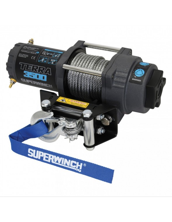 Treuil Electrique Superwinch TERRA II 35 1588 Kg 12V