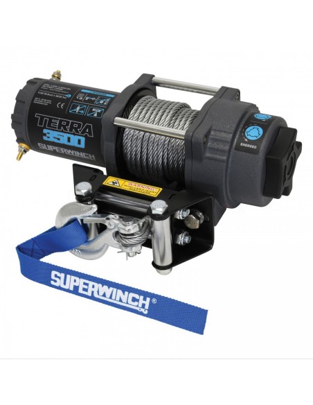 Treuil Electrique Superwinch TERRA II 35 1588 Kg 12V