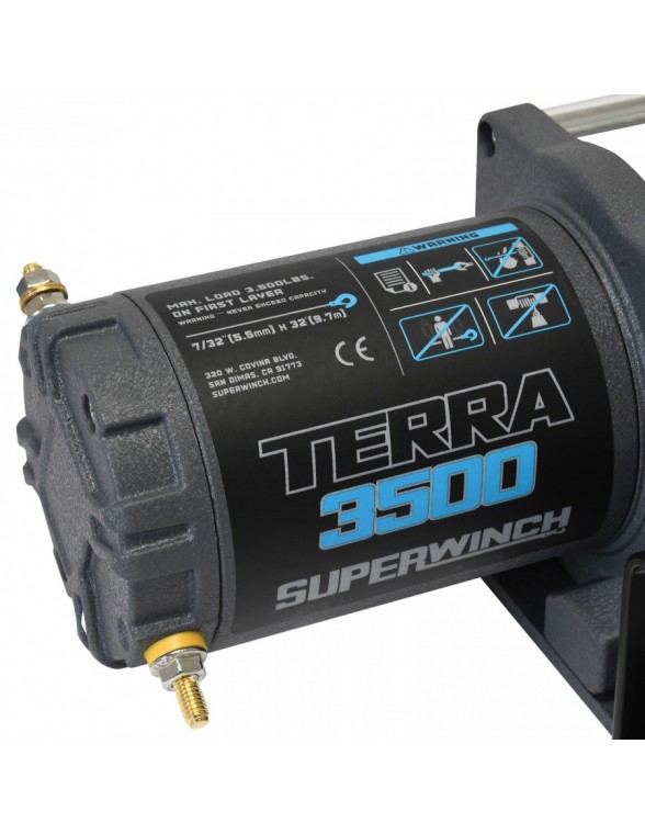 Treuil Electrique Superwinch TERRA II 35 1588 Kg 12V