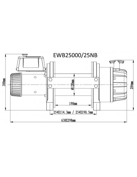 Treuil Electrique Runva 11340kg 24v