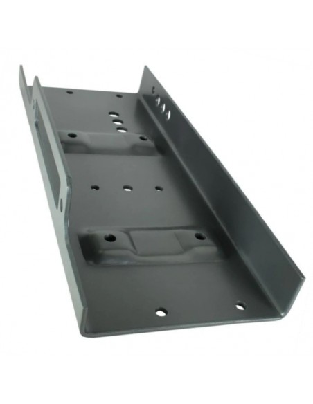 Platine de montage Treuil long 600 entraxes fixations 254