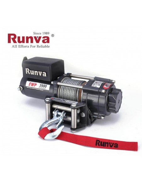 Treuil Electrique Runva 1588 kg 12v telecommande