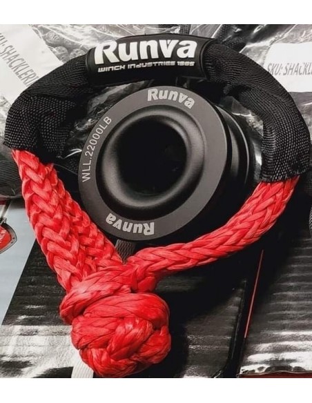 manille souple + poulie pour corde diam 10mm