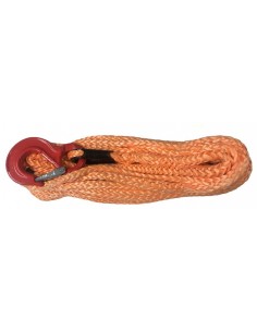 Corde synthétique pour treuil diam. 14mm long.40m avec crochet