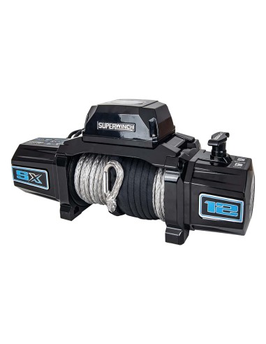 Treuil Electrique Superwinch SX12SR noir 5443KG 12v corde synthétique