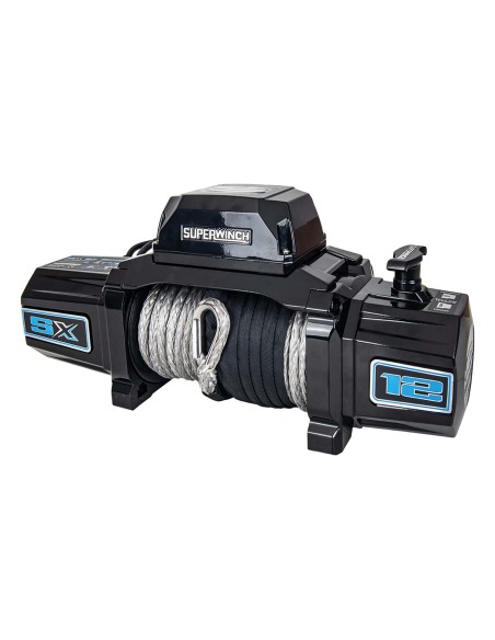 Treuil Electrique Superwinch SX12SR noir 5443KG 12v corde synthétique
