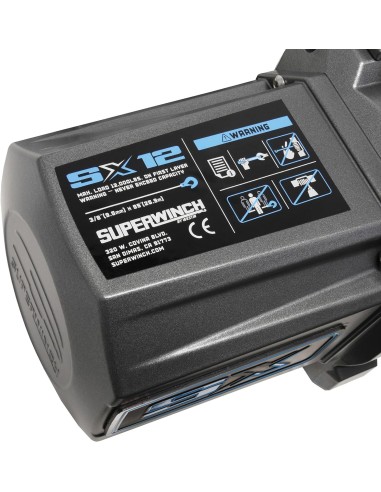 Treuil Electrique Superwinch SX10SR 4536KG 12v corde synthétique
