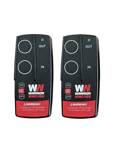 Radio commande pour treuil Warrior Ninja et Spartan