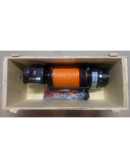 Treuil Electrique Runva 9070kg 24Volts 30m corde synthétique
