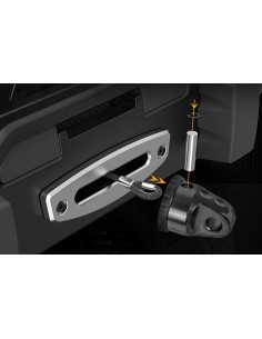 Manille bumper de treuil Runva - Noir V3 2