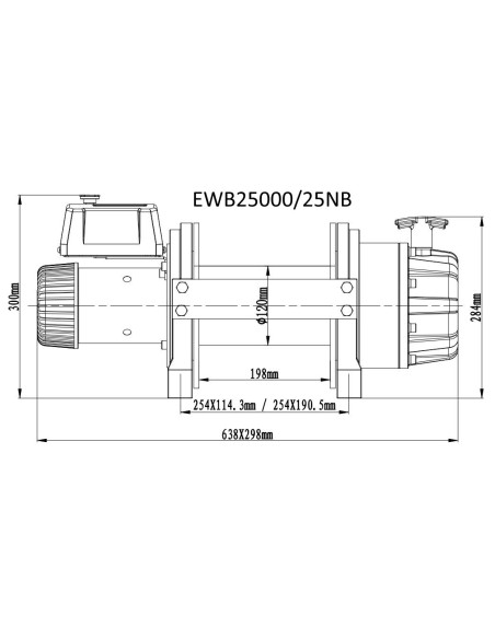 Treuil Electrique Runva 11340kg 24v