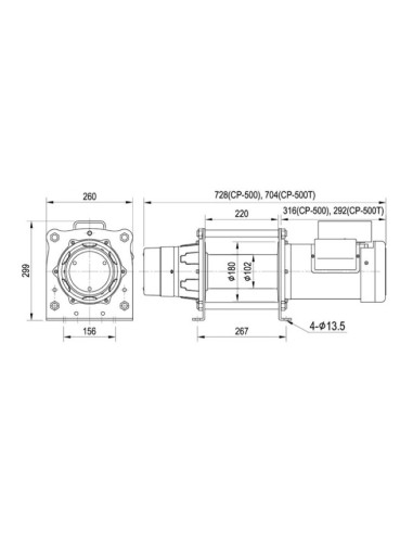 ComeUp CP-500/ 500 kg 230 Volts