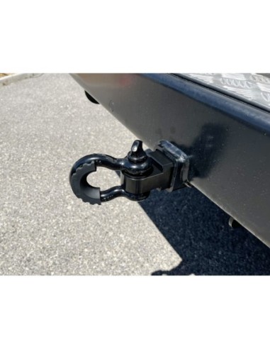 Barre attelage remorquage 50mm acier avec...