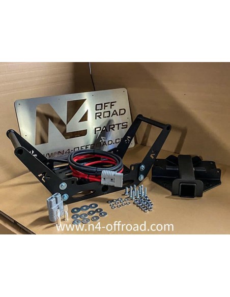 Adaptateur carré US 2" spécifique aux Supports de treuil