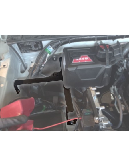 Kit support boitier relais treuil dans compartiment moteur Jimny 2018+