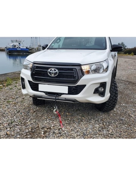 Support de treuil intégrée au pare-chocs d'origine pour Toyota Hilux R