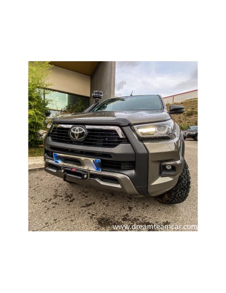 Support de treuil intégrée au pare-chocs d'origine pour Toyota Hilux R