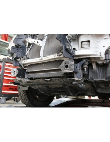 Support de treuil intégrée au pare-chocs...