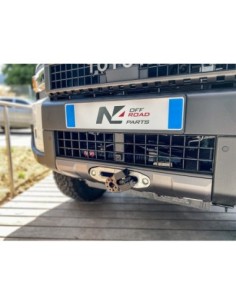 Support treuil N4-Offroad intégrée au pare-chocs...