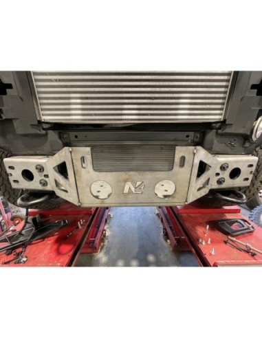 Support de treuil intégrée au pare-chocs...