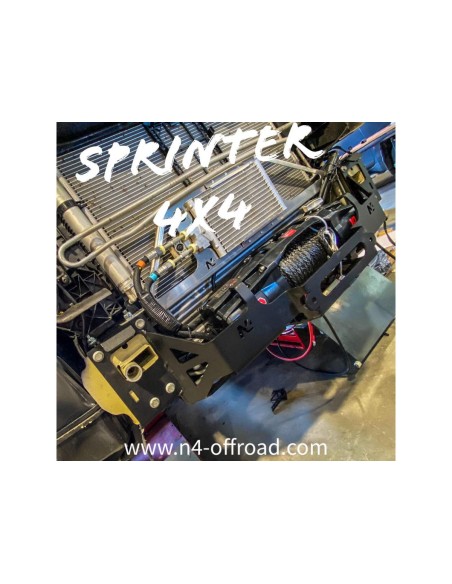 Support treuil intégrée pare-chocs Sprinter W906 W907 BVA