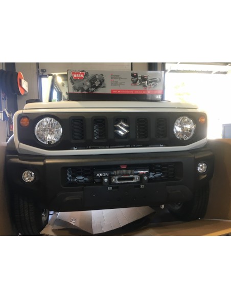 Support de treuil intégrée au pare-chocs d'origine pour Suzuki Jimny a