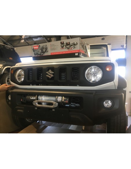 Support de treuil intégrée au pare-chocs d'origine pour Suzuki Jimny a