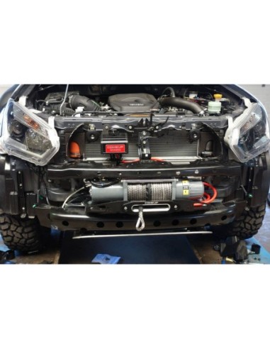 Support de treuil intégrée au pare-chocs...
