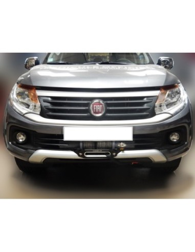 Support de treuil intégrée au pare-chocs...