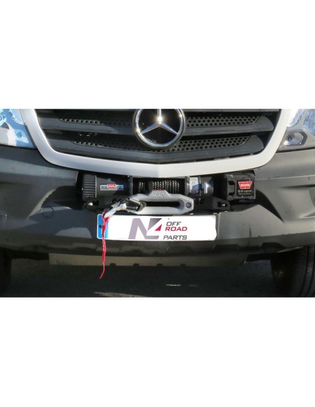 Support de treuil intégrée au pare-chocs d'origine pour Volkswagen Cra