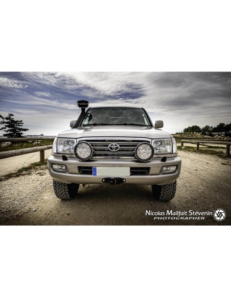 Support de treuil intégrée au pare-chocs d'origine pour Toyota HDJ100