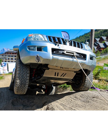 Support de treuil intégrée au pare-chocs d'origine pour Toyota KDJ120